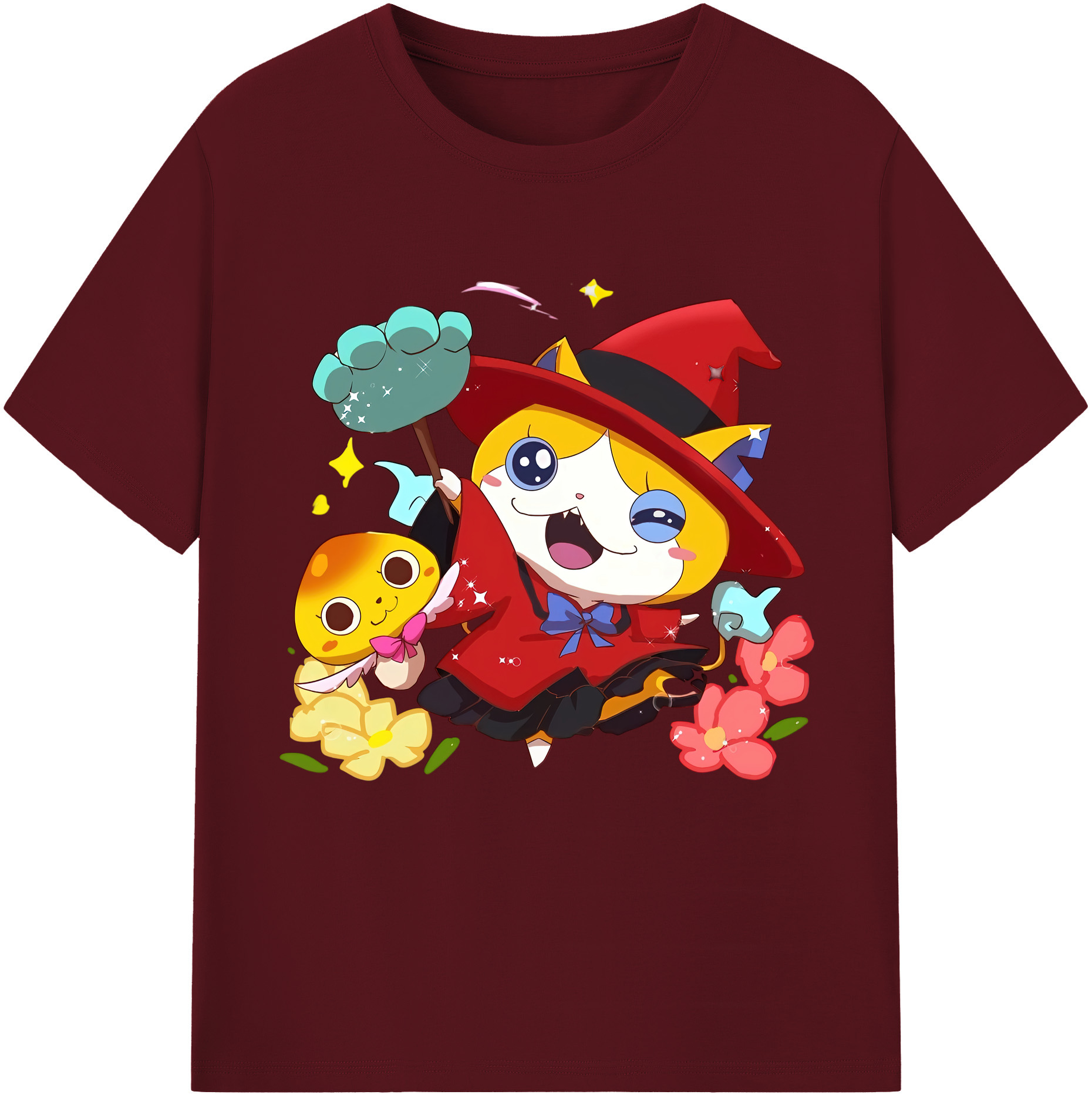 （画像用） 妖怪ウォッチ Yo-kai Watch 綿100％半袖Tシャツ（フロントプリント）